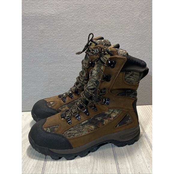 Red Wing Irish Setter Camo Waterproof Insulated 800g Hunting Boots Size 9.5 EE - Picture 1 of 11